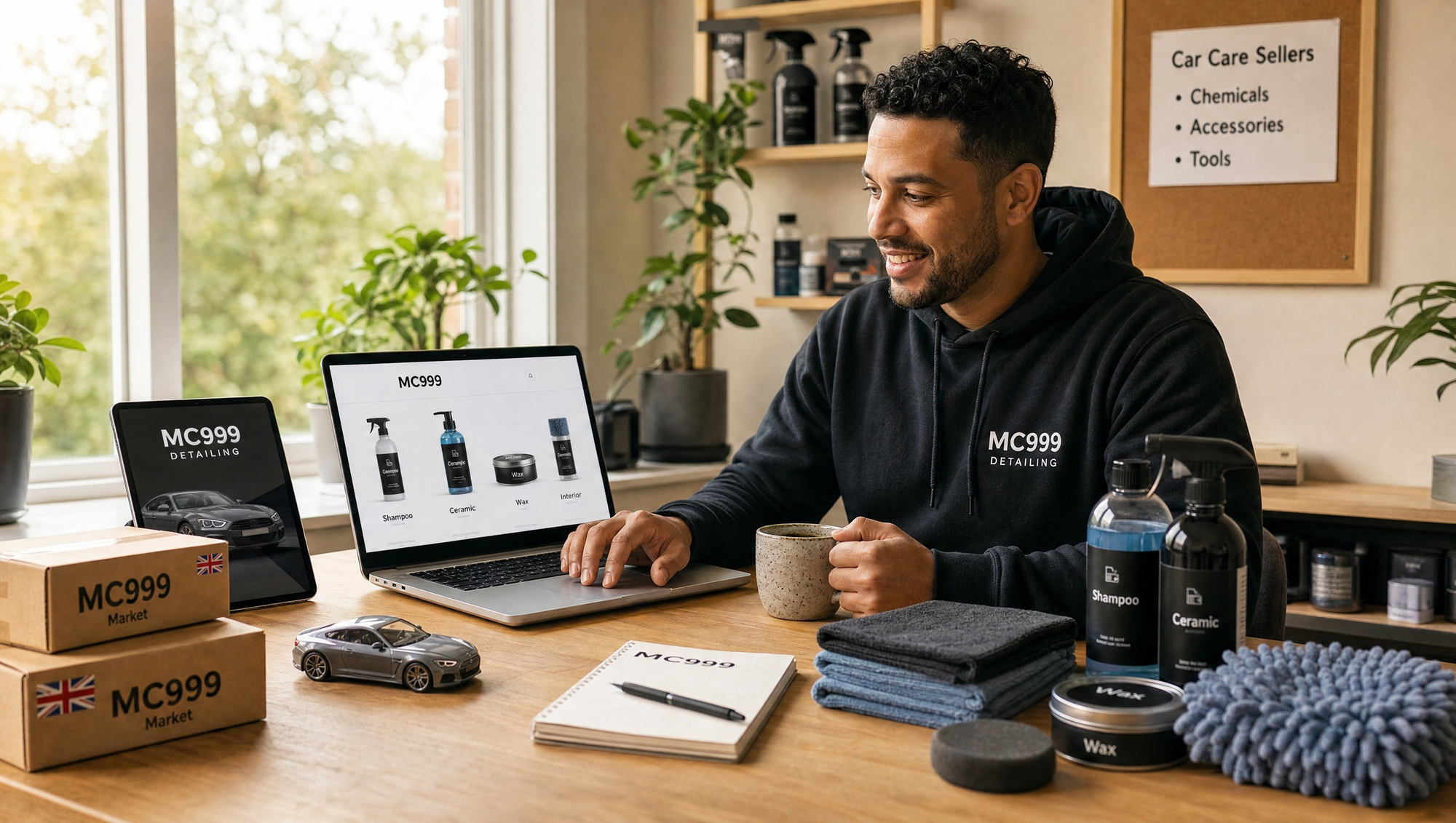 How to Sell Car Detailing Products Online in the UK
